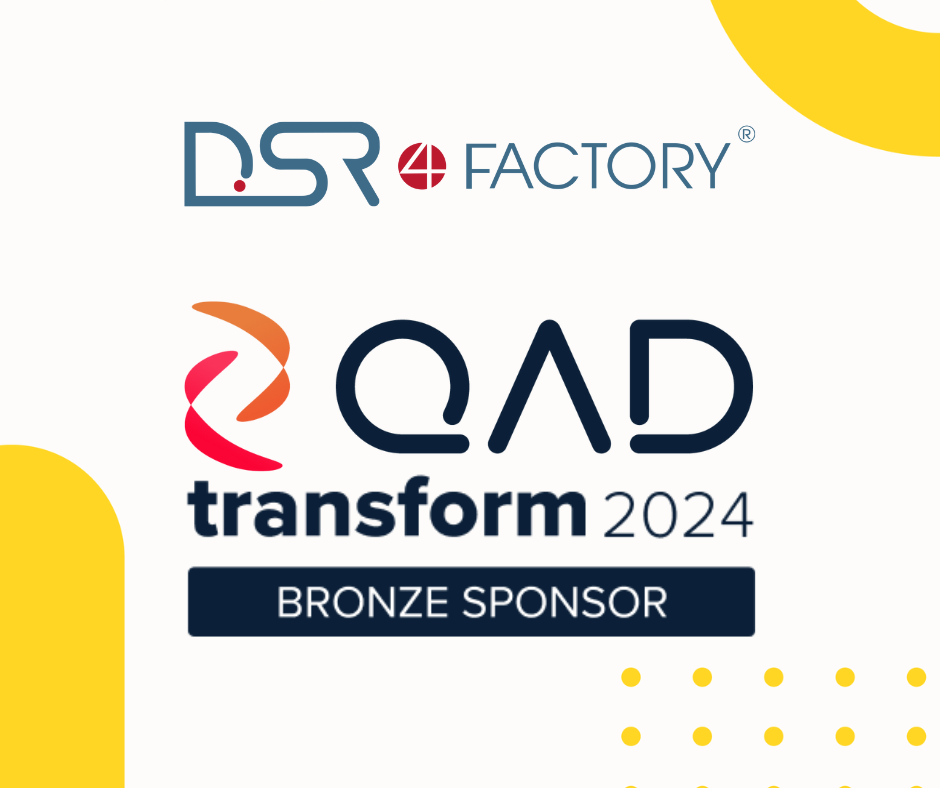 DSR 4FACTORY proud sponsor of our American partner –  QAD Transform Europe conference